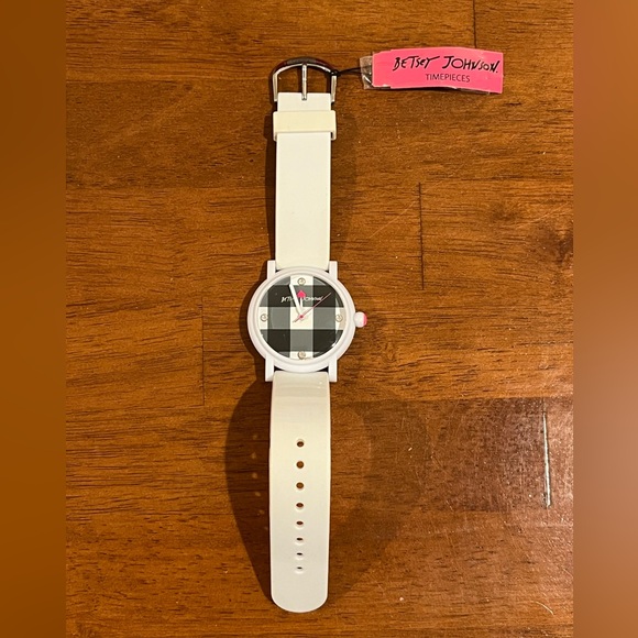 Betsey Johnson Y2K VINTAGE Gingham Watch NWT